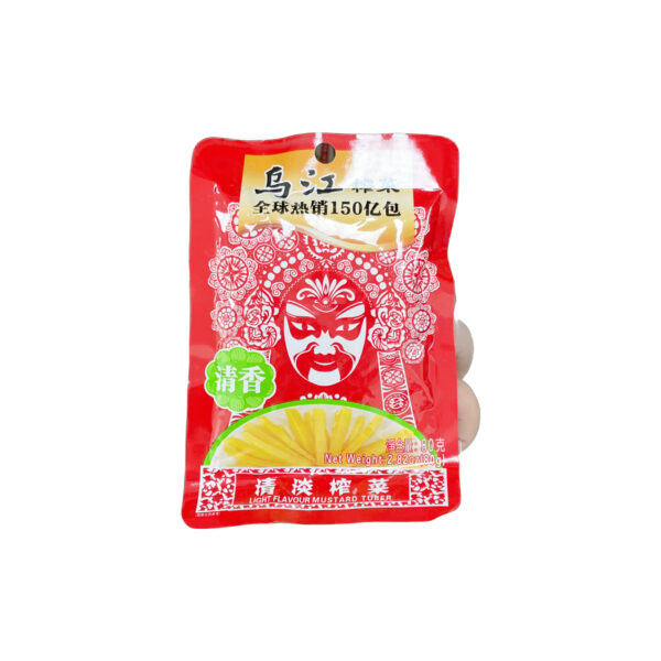 乌江 清香榨菜 80g WJ Light Flavour Mustard 80g