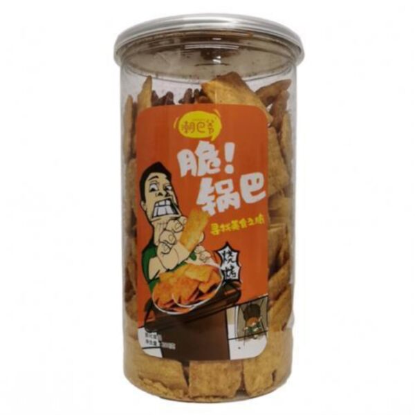 潮巴爷脆锅巴-烧烤味 200g CBY Crispy Cracker-BBQ Flavor