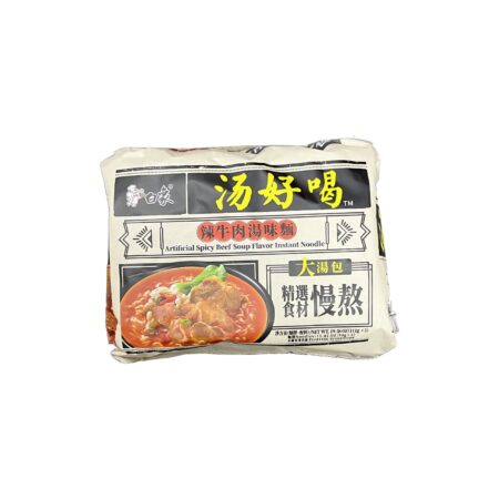 白象 辣牛肉汤面*555g BX Artificial Spice Beef Soup Flavor Instant Noodle 5pack