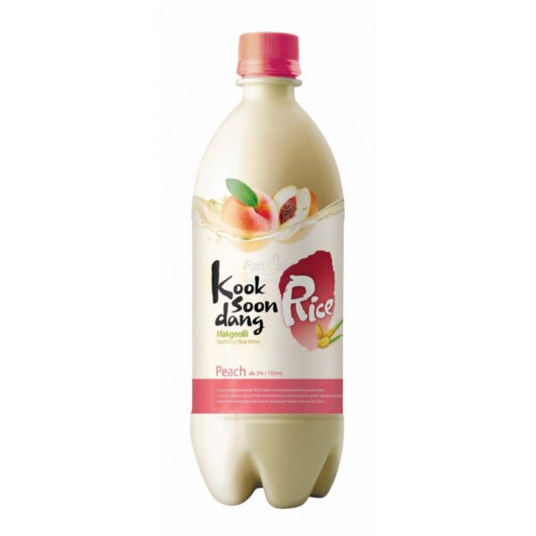 KSD 桃子米酒 750ml KSD Rice Makgeollio Peach Alc.3%