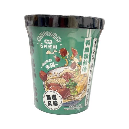 惠祥季鸭血粉丝-藤椒 179g HXJ Duck Blood Vermicelli- Rattan Pepper