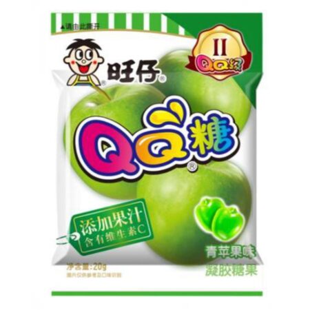 旺仔QQ糖 青苹果味* 70g WZ QQ Gummy- Green Apple