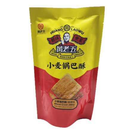 黄老五小麦锅巴酥-烧烤味 170g HLW BBQ Cracker