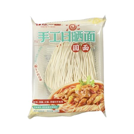 有你一面手工日晒面-圆面 70g YNYM Dried Noodle Round