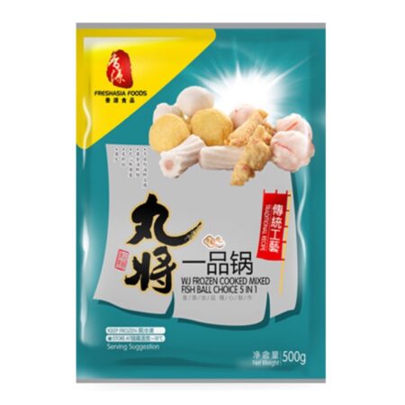 丸将 一品锅*500g WJ Frozen Cooked Mixed Fish Ball