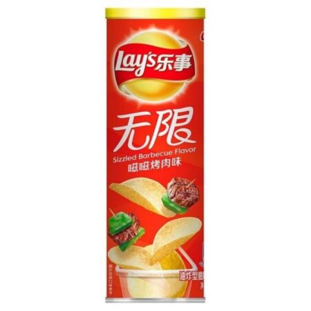 乐事 无限嗞嗞烤肉 90g Lay's Potato Crisps Barbecue