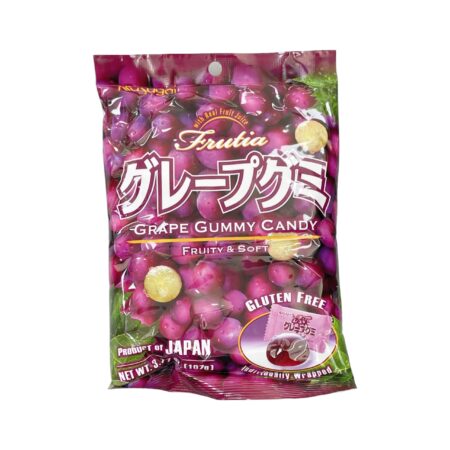 果汁软糖 葡萄味 107g Kasugai Gummy Chews 100 Grape 107g