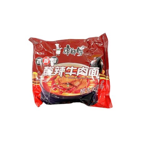 康师傅经典单包-酸辣牛肉 107g KSF Instant Noodles-Sour and Spicy Beef