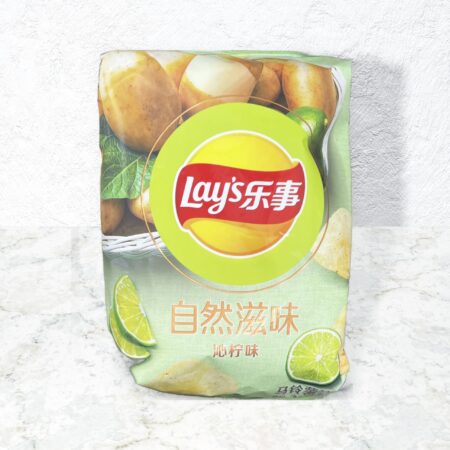 乐事 沁柠味薯片 70g Lay‘s Poatao Crisp lemon