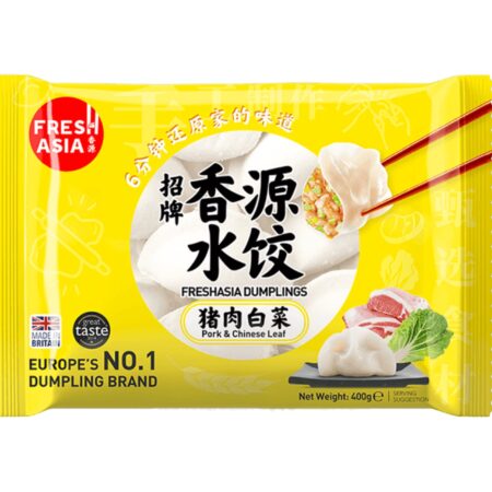 香源水饺-猪肉白菜*400g Freshasia Dumpling Pork Chinese Leaf