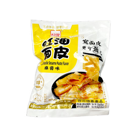 阿宽 红油面皮 麻酱味* 120g Akuan Sichuan Broad Noodle- Sesame Paste Flavour 115g