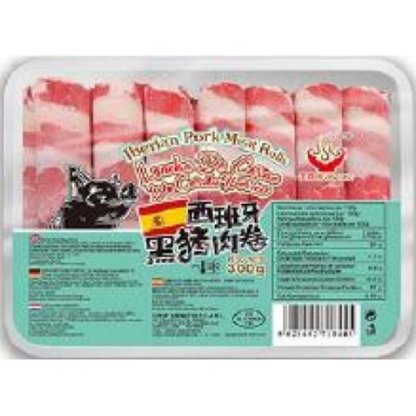 正点西班牙黑猪肉卷*300g ZD Iberian Pork Meat Rolls