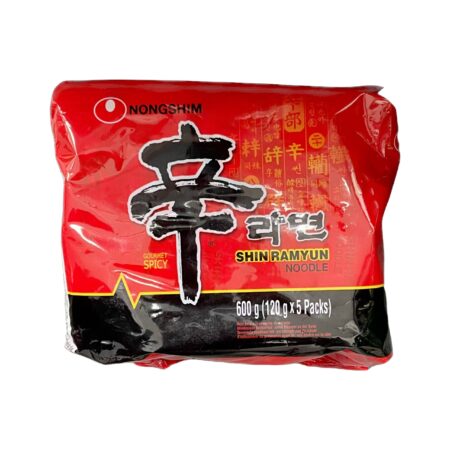 农心辛拉面五入-原味* 600g NS Shin Ramyum Noodle