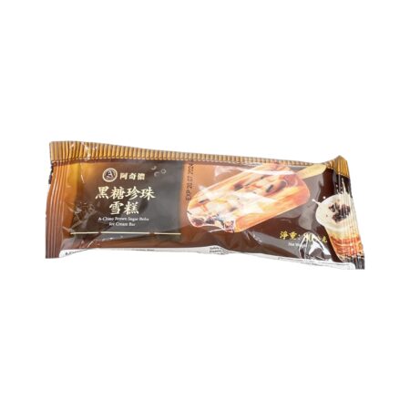 台湾阿奇浓黑糖珍珠雪糕 80g TW AQN Ice Cream Bar-Brown Sugar Boba