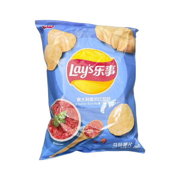 乐事薯片 意大利香浓红烩* 70g Lay’s Crips- Italian Stewed Flavor