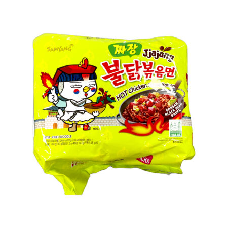 三养火鸡面炸酱面五连包 700g SY Hot Chicken Flavor Ramen Jjajang Noodles