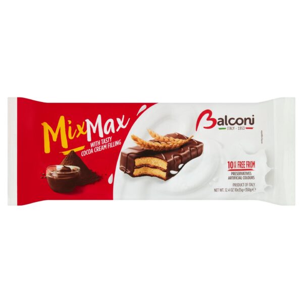 巧克力夹心饼 10pcs Balconi Mix Max