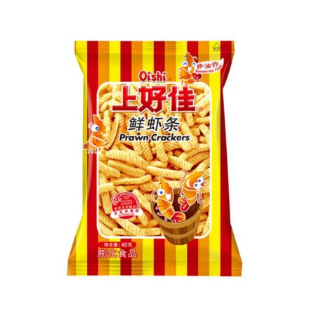 上好佳 鲜虾条*40g SHJ Prawn Crackers