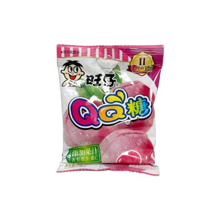 旺仔QQ糖 水蜜桃味* 70g WZ QQ Gummy（Peach Flavour）