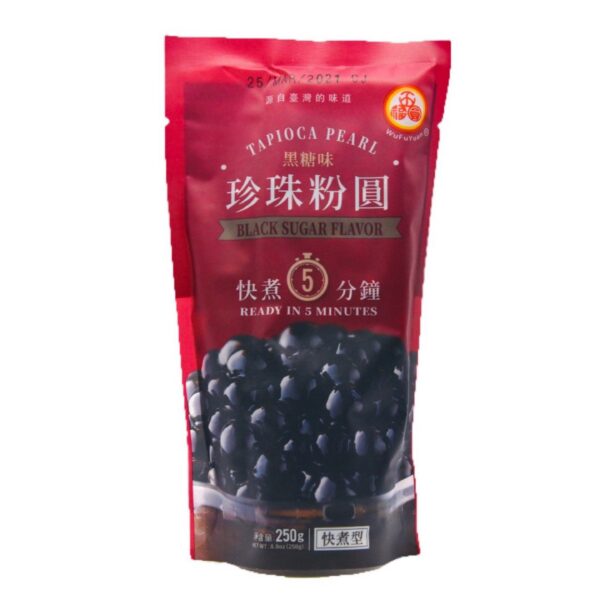 五福圆黑糖快煮粉圆 250g WFY Black Sugar Flavor Instant Pearl