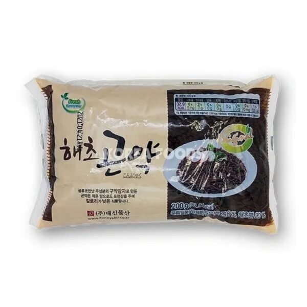 芋丝紫菜面 200g Konnyaku Seaweed Noodle