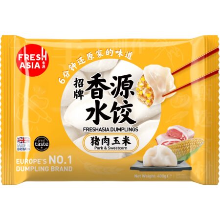 香源水饺-猪肉玉米*400g Freshasia Dumpling Pork with Sweetcorn