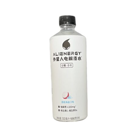 外星人电解质水-荔枝海盐口味* 500ml GKF Alienergy Sports Drink-Lychee & Sea Salt