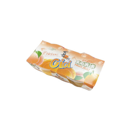 喜之郎蜜桃果肉果冻*400g ST 2 Cups Fruit Jelly-Peach