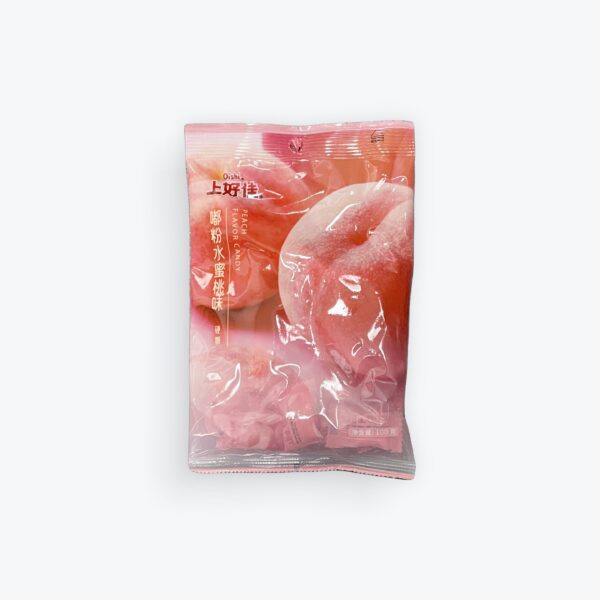 上好佳水蜜桃味硬糖 100g SHJ Hard Candy Peach Flavour