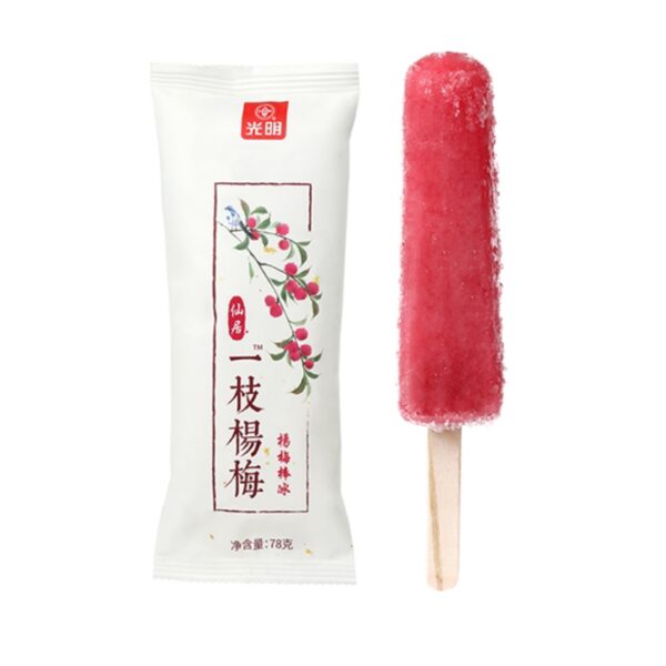 光明一支杨梅棒冰 GM Bright Ice Bar（Waxberry）