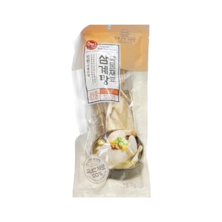 人参鸡汤料 70g Subin Samgyetang Material in Pack 70g