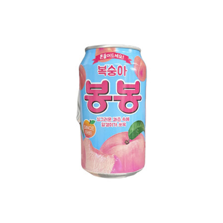 BonBon桃子汽水 340ml Sparkling Peach Flavor