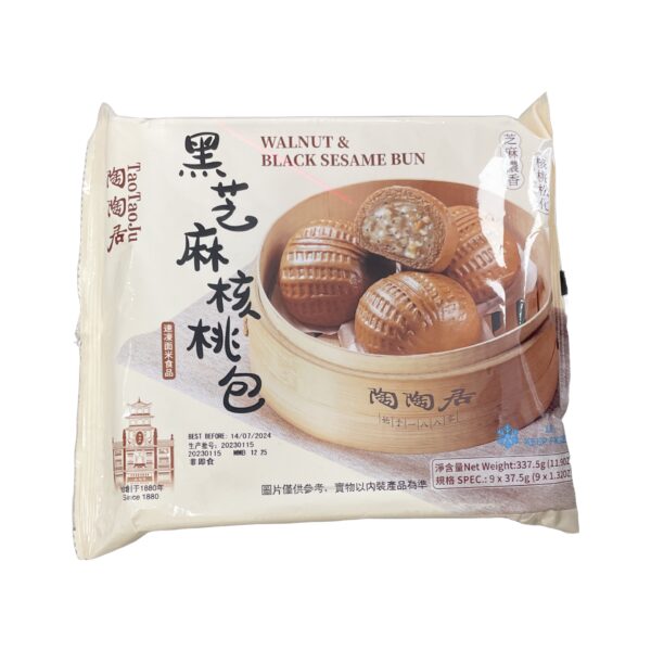 陶陶居 黑芝麻核桃包 337.5g TTJ Walnut Bun