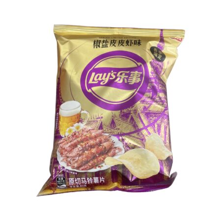 乐事薯片 椒盐皮皮虾 60g Lay‘s Crisps- Salt Pepper