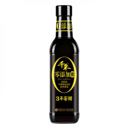 千禾零添加3年窖醋 500ml QH Zero Additive 3years Vinegar