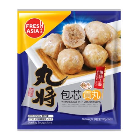 丸将 包心贡丸 200g WJ Pork Ball With Chicken Filling