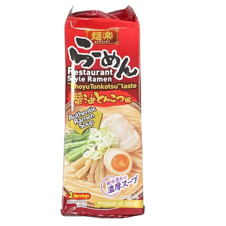 麦乐酱油豚骨拉面 Authentic Ramen Soy sauce Taste