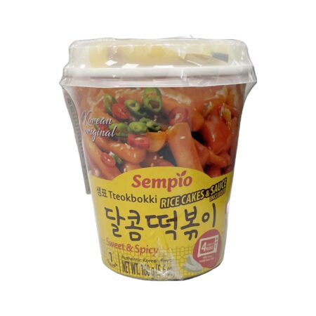 Sempio甜辣味炒年糕 杯装 160g Sempio Instant Tteokbokki Sweet and Spicy Cup