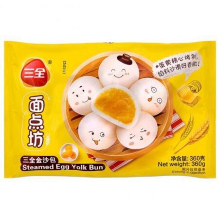 三全 金流沙包 360g SQ Steamed Egg Yolk Bun