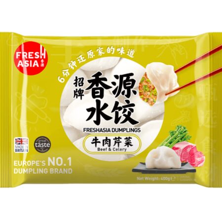 香源水饺-牛肉芹菜 400g Freshasia Beef Celery Dumpling