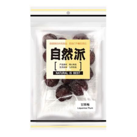 自然派甘草梅 100g ZRP Liquorice Plum