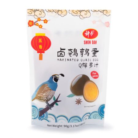 神丹馋宝宝卤鹌鹑蛋 五香味*90g SD Marinated Quail Eggs Ready-to-Eat Braised Snacks