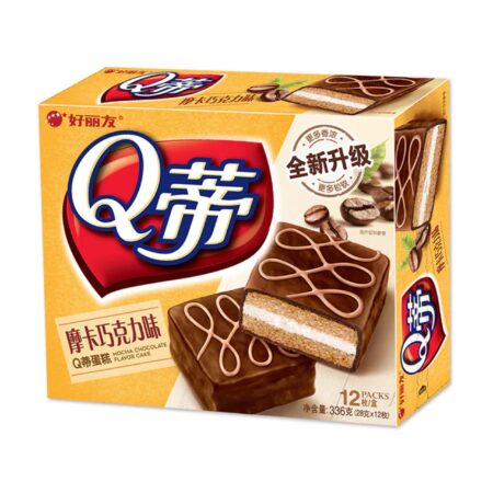 好丽友Q蒂-摩卡味*12 HLY QT Biscuit-Mocha