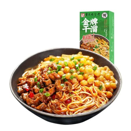 金牌干溜-干溜豌豆杂酱面 280g JPGL Kings Noodle-Peas Soybean Paste Noodles