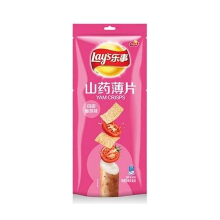 乐事 山药薄片(田园番茄味) LAY'S Yam Crisps (Tomato Flavour) 80g