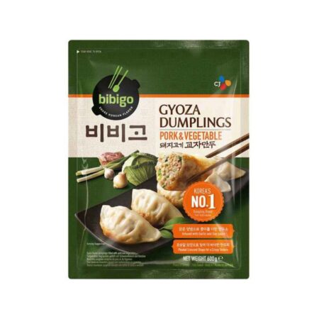 必品阁水饺-猪肉蔬菜 600g Bibigo Pork and Veggie Gyoza Dumplings