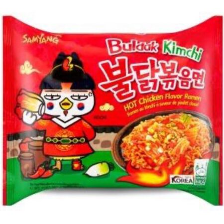 三养 火鸡面拌面-泡菜味 135g SY Hot Chicken Flavour Ramen Kimchi 135g