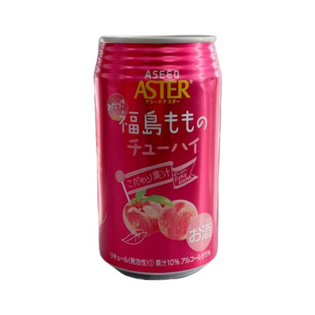 Aseed日本水果调酒（桃子味）350ml Assed Peach Chew-Hi 350ml 5%