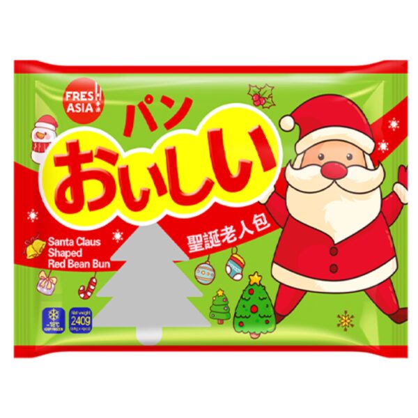 香源圣诞老人包 250g Freshasia Santa Claus Shape Bun