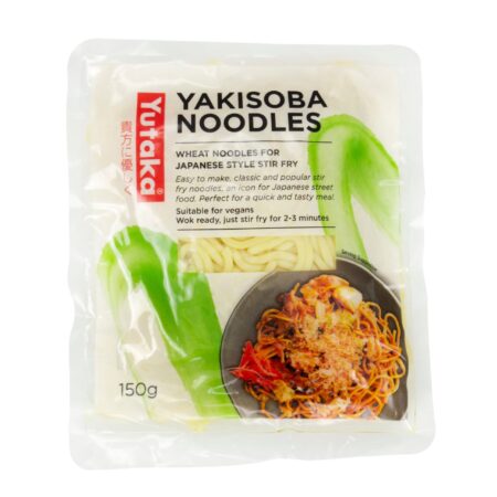 Yutaka拉面-无酱料 150g Yutska Yakisoba Without Sauce